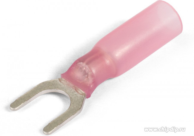 66638, Наконечник кабельный вилочный изолированный НВИ-Т 1.5-5 серия ПРОФИ (КВТ) 66638, Наконечник кабельный вилочный изолированный НВИ-Т 1.5-5 серия ПРОФИ (КВТ)