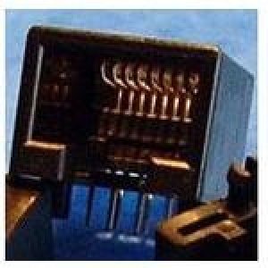 0955012881, Conn RJ-45 F 8 POS 1.27mm Solder RA Thru-Hole 8 Terminal 1 Port Modular Jack 8/8, RJ45 Cat 3 Tray 0955012881, Conn RJ-45 F 8 POS 1.27mm Solder RA Thru-Hole 8 Terminal 1 Port Modular Jack 8/8, RJ45 Cat 3 Tray