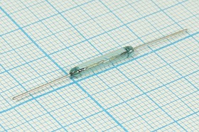 Геркон замыкающий МК-16101, 0.5А/100В, МДС срабатывания 20-25А; №14408 геркон 2,54x16\100В\норм.разо