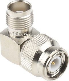 J01014A0001, Right Angle 50 RF Adapter TNC Plug to TNC Socket 11GHz