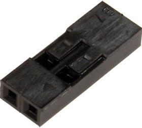Dupont 2pin, корпус разъема 2.54мм 2 контакта