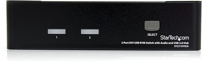 SV231DVIUA, 2 Port USB DVI KVM Switch, 3.5 mm Stereo 1920 x 1200 Maximum Resolution SV231DVIUA, 2 Port USB DVI KVM Switch, 3.5 mm Stereo 1920 x 1200 Maximum Resolution
