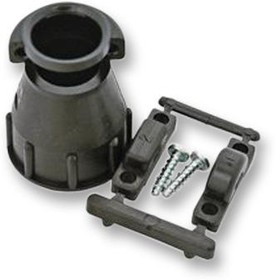 M85049/38-17W, Зажим круглого разъема, прямой, не самозакрывающийся, 17, 15.6 мм, Алюминий, MIL-DTL-38999 III & IV M85049/38-17W, Зажим круглого разъема, прямой, не самозакрывающийся, 17, 15.6 мм, Алюминий, MIL-DTL-38999 III & IV