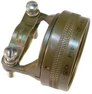 M85049/38-17W, Зажим круглого разъема, прямой, не самозакрывающийся, 17, 15.6 мм, Алюминий, MIL-DTL-38999 III & IV M85049/38-17W, Зажим круглого разъема, прямой, не самозакрывающийся, 17, 15.6 мм, Алюминий, MIL-DTL-38999 III & IV