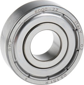 6000-2Z Single Row Deep Groove Ball Bearing- Both Sides Shielded 10mm I.D, 26mm O.D