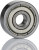 6000-2Z Single Row Deep Groove Ball Bearing- Both Sides Shielded 10mm I.D, 26mm O.D
