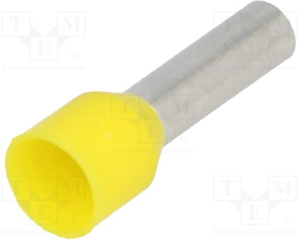 BM 00610, Наконечник: втулка, изолированный, медь, Изоляция