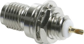 HYR-1109 (GSA-1109) (SMA-7813), Разъем SMA, гнездо, панель, под гайку (Bulkhead)
