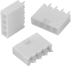 64900211122, WR-MPC4 Series Straight Through Hole PCB Header, 2 Contact(s), 4.2mm Pitch, 1 Row(s), Shrouded