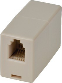 131-1-11, Modular Connectors, RJ10 Socket - RJ10 Socket, Cross-Over