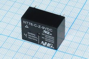 Реле 9В, NT76-C-Z-DC9V-0,45W, 1x10A,250V/12A30VDC; №15205 реле 9В\NT76-C-Z-DC9V-0,45W\ 1x10A,250V/12A30VDC\ Реле 9В, NT76-C-Z-DC9V-0,45W, 1x10A,250V/12A30VDC; №15205 реле 9В\NT76-C-Z-DC9V-0,45W\ 1x10A,250V/12A30VDC\