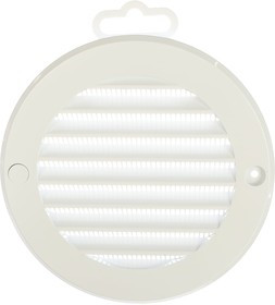 87-136, Решетка вентиляционная круглая с пластиковой сеткой D130 вытяжная АБС с фланцем D100 10РКС 87-136, Решетка вентиляционная круглая с пластиковой сеткой D130 вытяжная АБС с фланцем D100 10РКС