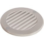 87-136, Решетка вентиляционная круглая с пластиковой сеткой D130 вытяжная АБС с фланцем D100 10РКС 87-136, Решетка вентиляционная круглая с пластиковой сеткой D130 вытяжная АБС с фланцем D100 10РКС