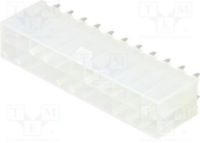 0039281223, Conn Wire to Board HDR 22Power POS 4.2mm Solder ST Top Entry Thru-Hole Bag 0039281223, Conn Wire to Board HDR 22Power POS 4.2mm Solder ST Top Entry Thru-Hole Bag