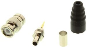 31-359, RF/COAXIAL BNC PLUG STR 50 OHM CRIMP/SLDR