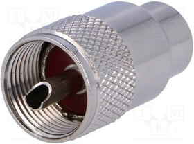 UHF-010, Вилка UHF (PL-259), "папа", прямой, RG213 провод