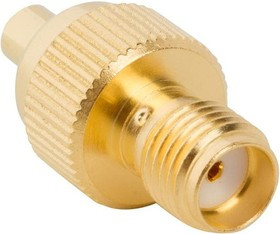 242143, RF Adapters - Between Series Adapter SMA Jack To MMCX Jack