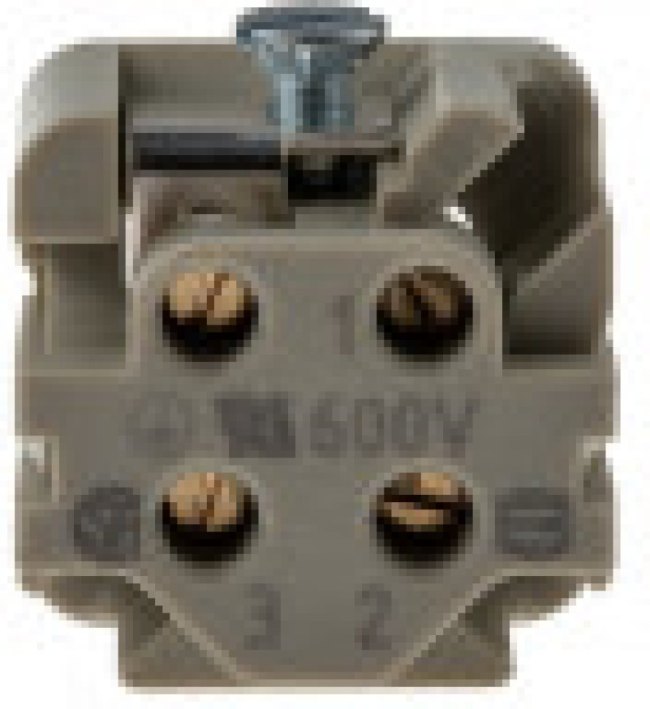 09700062616, Heavy Duty Power Connectors HAN STAF 6P MALE SCREW TERMINATION
