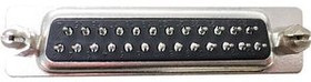 RND 205-00782, D-Sub Plug, Poles 25, 180° / Solder PCB THT