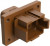 AT04-08PD-L012, 8 POSITION RECEPTACLE FLANGE MOUNT CONNECTOR, PIN, BROWN, KEYED D 98AC8294 AT04-08PD-L012, 8 POSITION RECEPTACLE FLANGE MOUNT CONNECTOR, PIN, BROWN, KEYED D 98AC8294