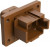 AT04-08PD-L012, 8 POSITION RECEPTACLE FLANGE MOUNT CONNECTOR, PIN, BROWN, KEYED D 98AC8294 AT04-08PD-L012, 8 POSITION RECEPTACLE FLANGE MOUNT CONNECTOR, PIN, BROWN, KEYED D 98AC8294