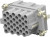 T2050462201-007, HEAVY DUTY INSERT, RCPT, 46+PE, 12AWG