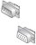 G17S0912110EU, D-Sub Standard Connectors RACK AND PANEL CONNECTOR