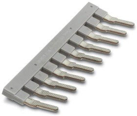 0203137, EB 10-10 Series Jumper Bar for Use with DIN Rail Terminal Blocks 0203137, EB 10-10 Series Jumper Bar for Use with DIN Rail Terminal Blocks