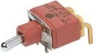 E103SD1V3BE, Switch Toggle ON OFF ON SPDT Round Lever PC Pins 20VAC 20VDC 0.4VA PC Mount with Bracket Medical Bulk E103SD1V3BE, Switch Toggle ON OFF ON SPDT Round Lever PC Pins 20VAC 20VDC 0.4VA PC Mount with Bracket Medical Bulk