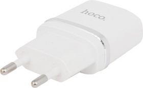 Блок питания (сетевой адаптер) HOCO C11 с 1 USB портом 1,0 A белый
