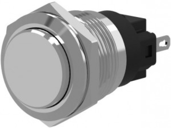 82-4561.1000, 82 Series Push Button Switch, Momentary, Panel Mount, 16mm Cutout, SPDT, 240V, IP65, IP67