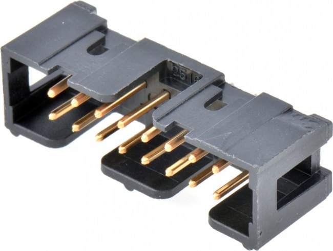 N2516-5002RB, 2500 Series Right Angle Through Hole PCB Header, 16 Contact(s), 2.54mm Pitch, 2 Row(s), Shrouded N2516-5002RB, 2500 Series Right Angle Through Hole PCB Header, 16 Contact(s), 2.54mm Pitch, 2 Row(s), Shrouded