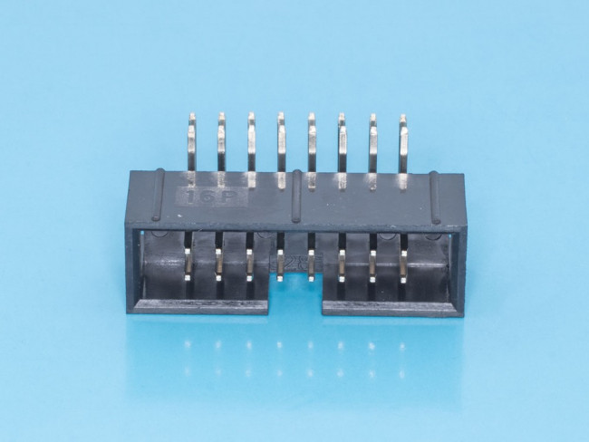 BH-16R, Разъем IDC 2х 8 вилка на плату, шаг 2.54мм, прямой угол BH-16R, Разъем IDC 2х 8 вилка на плату, шаг 2.54мм, прямой угол