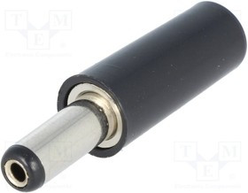 PC-003, Вилка, питания DC, "мама", 5,5/2,1мм, 5,5мм, 2,1мм, на провод