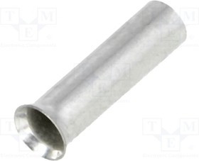 BM01509, Втулочный, неизолированный, медь, 4мм2, 12мм, луженые, обжим