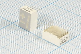 Светодиодный дисплей красный, 7 сегментов, 1 разряд, высота 14,2 мм, 2800 мкд, HDSP-5508; №5511 R СД