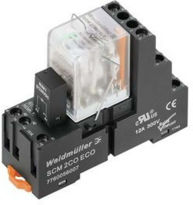 1542380000, PCB Power Relay DRM 2CO 10A AC 24V 160Ohm