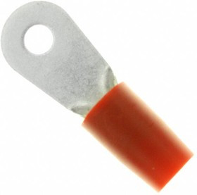 53041, TERMINAL, RING TONGUE, #8, CRIMP, RED