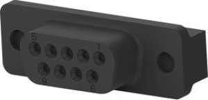 5207826-4, Разъем D Sub, Standard, Гнездо, AMPLIMITE HD-20, 9 контакт(-ов), DE, Пайка 5207826-4, Разъем D Sub, Standard, Гнездо, AMPLIMITE HD-20, 9 контакт(-ов), DE, Пайка
