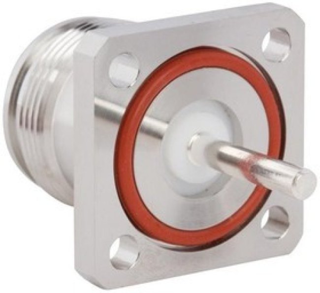 431-118J-52S, RF Connectors / Coaxial Connectors 4-Hole Flange Recpt Post Contact 50 Ohm 431-118J-52S, RF Connectors / Coaxial Connectors 4-Hole Flange Recpt Post Contact 50 Ohm