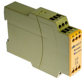 774053, Single-Channel Safety Switch/Interlock Safety Relay, 110V ac, 2 Safety Contacts