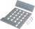 70040103, Switch Cases / Switch Covers 700 Series 4 Keys Grey