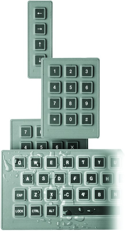 70040103, Switch Cases / Switch Covers 700 Series 4 Keys Grey