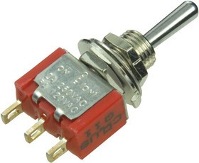 34ASP51B1M1QT, SWITCH, TOGGLE, SPDT, 5A, 250V