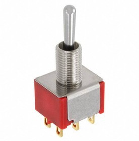100DP6T1B1M1RE, Toggle Switches DPBDT PCB TOGGLE SWITCH 100DP6T1B1M1RE, Toggle Switches DPBDT PCB TOGGLE SWITCH