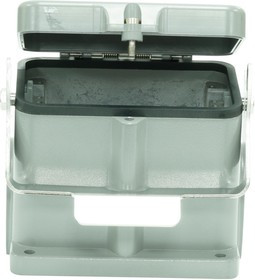 MP009449, Разъем для тяжелых условий, Основа, сквозной монтаж с гайкой, ввод сбоку, Корпус из Алюминия MP009449, Разъем для тяжелых условий, Основа, сквозной монтаж с гайкой, ввод сбоку, Корпус из Алюминия