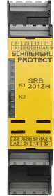SRB201ZH-24VDC, Dual-Channel Safety Switch/Interlock Safety Relay, 24V dc, 3 Safety Contacts