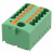 3273490, DIN Rail Terminal Blocks PTFIX 6/12X2,5-G GN 2.5mm2 w/6mm2 feedin