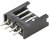 280371-1, Conn Shrouded Header HDR 4 POS 2.54mm Solder ST Thru-Hole Box/Carton
