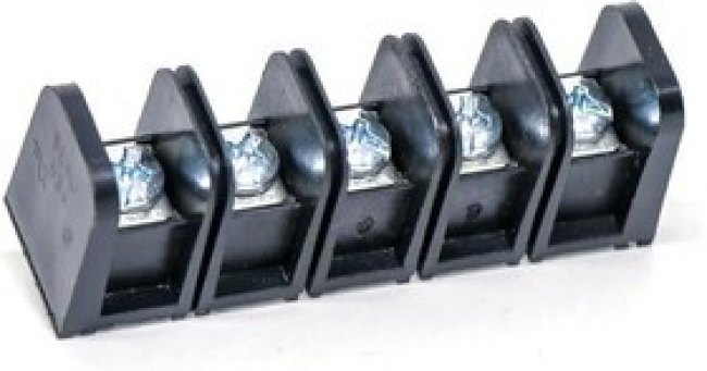 38630-6605, Conn Barrier Strip 5 POS 11.13mm Solder ST Thru-Hole